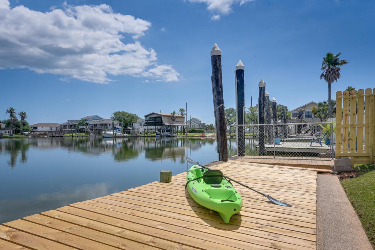 Waterfront Galveston Bay Retreat - 4 Mi To Beach! Екстер'єр фото